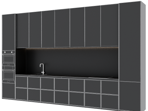 Kitchen set 26 Modèle 3D