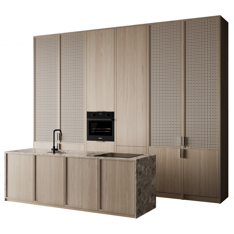 Kitchen set 27 3Dモデル .c4d .max .obj .3ds .fbx .stl .blend 