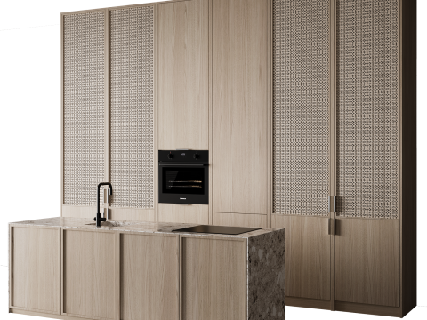 Kitchen set 27 3D Модель