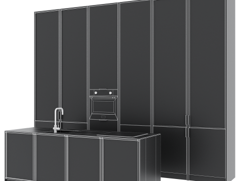 Kitchen set 27 3Dモデル