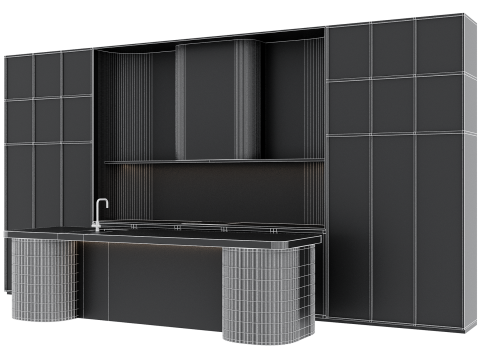 Kitchen set 28 3D 模型