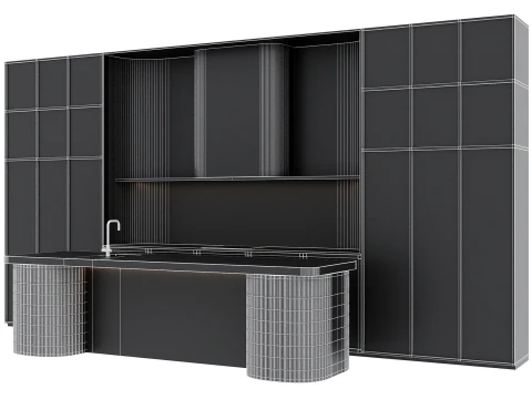 Kitchen set 28 3D Model