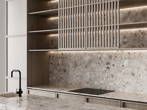 Ensemble de cuisine 29 Modèle 3D