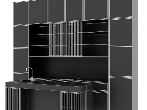 Kitchen set 29 3D Model