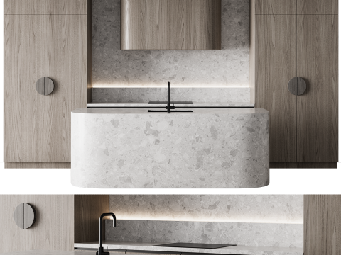 Kitchen set 30 3D 模型