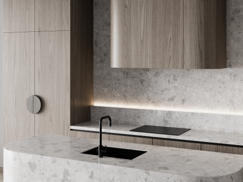 Kitchen set 30 3D 模型