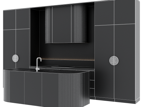 Kitchen set 30 3D 模型