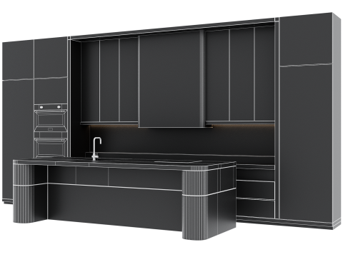 Kitchen set 32 3D 模型
