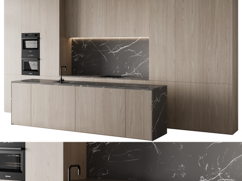 Kitchen set 33 3D Модель