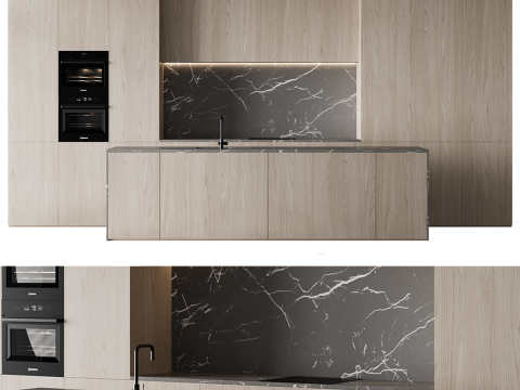 Kitchen set 33 3D Model