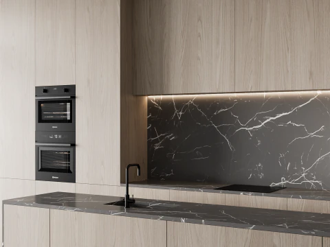 キッチンセット 33 3Dモデル