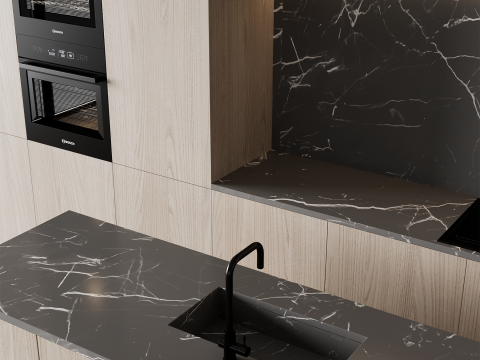 Kitchen set 33 3D Model