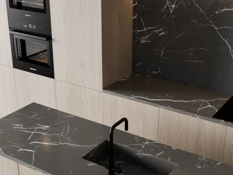 キッチンセット 33 3Dモデル