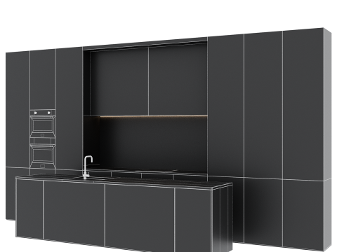 Kitchen set 33 3D Model