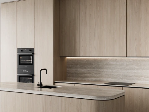 Ensemble de cuisine 36 Modèle 3D