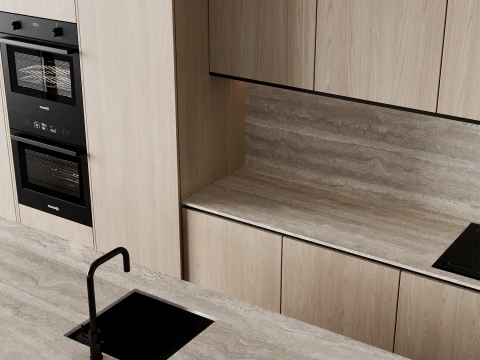 Ensemble de cuisine 36 Modèle 3D