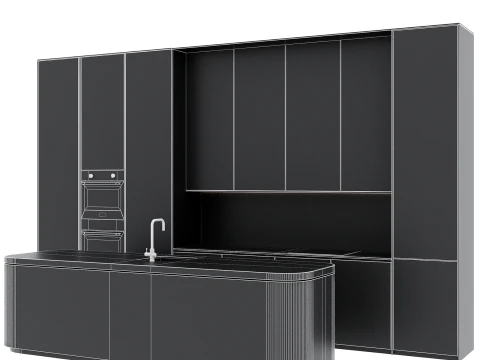 Ensemble de cuisine 36 Modèle 3D