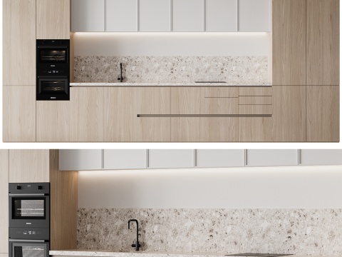 Kitchen set 39 3D Model