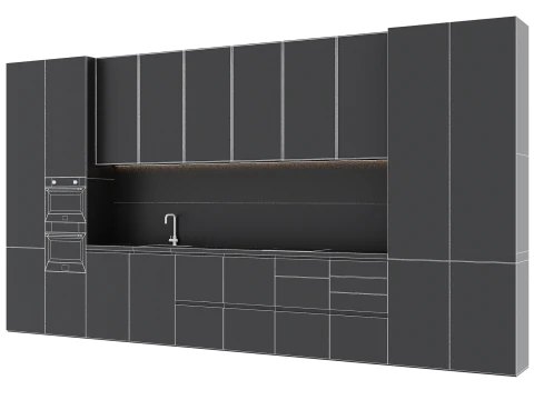 Kitchen set 39 3D Model