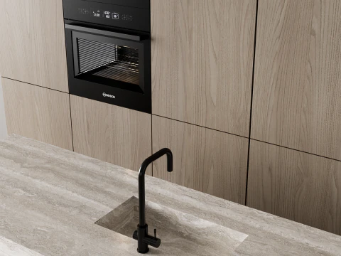 Kitchen set 042 3D Model