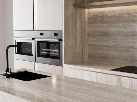 Kitchen set 043 3D 模型
