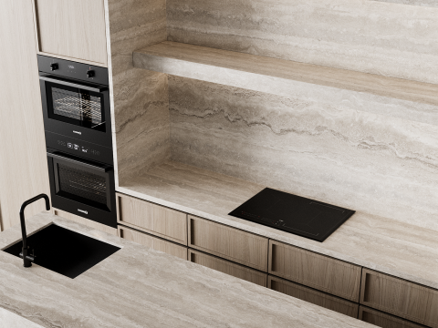 Kitchen set 46 3D Модель