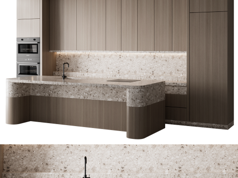 Kitchen set 47 Model 3D