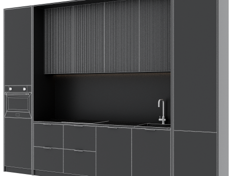 Kitchen set 49 3D 模型