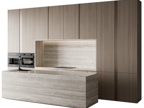 주방 세트 51 3D 모델