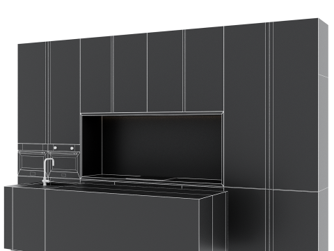 Kitchen set 51 Modello 3D