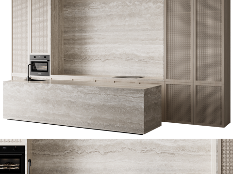 Kitchen set 52 3D 模型
