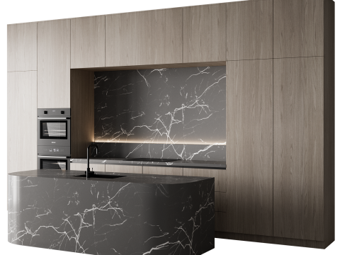 Kitchen set 053 3D Модель