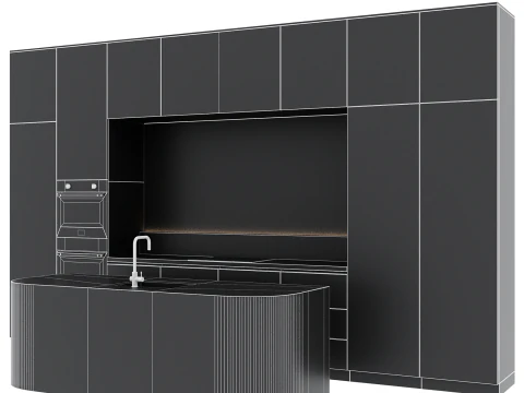 रसोई सेट 053 3D मॉडल