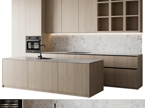 Set da cucina 55 Modello 3D