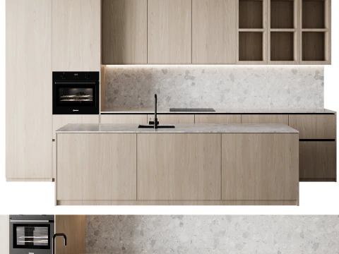 Set da cucina 55 Modello 3D