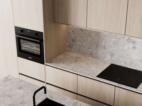 Set da cucina 55 Modello 3D