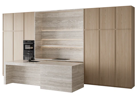 キッチンセット 58 3Dモデル