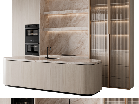 Kitchen set 60 3D Модель