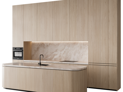 Kitchen set 61 3D Модель