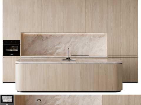 Kitchen set 61 Modelo 3D