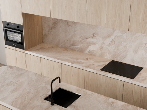 Kitchen set 61 Modelo 3D
