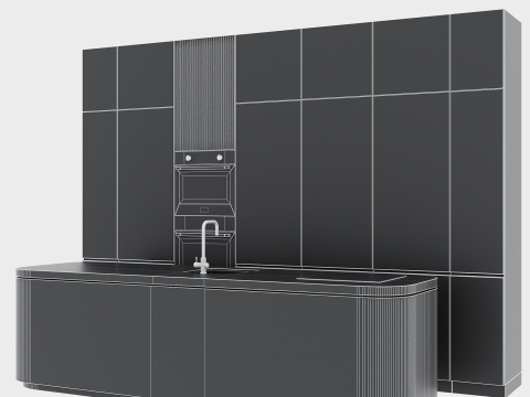 Kitchen set 62 3Dモデル