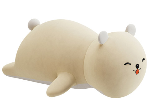 Shiba Plush Toy Model 3D