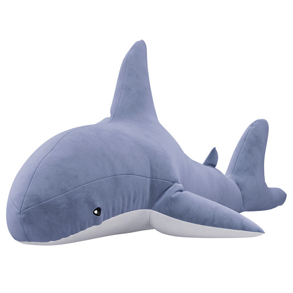Sleeping Shark Plush Toy 3D Modell .c4d .max .obj .3ds .fbx .stl .blend