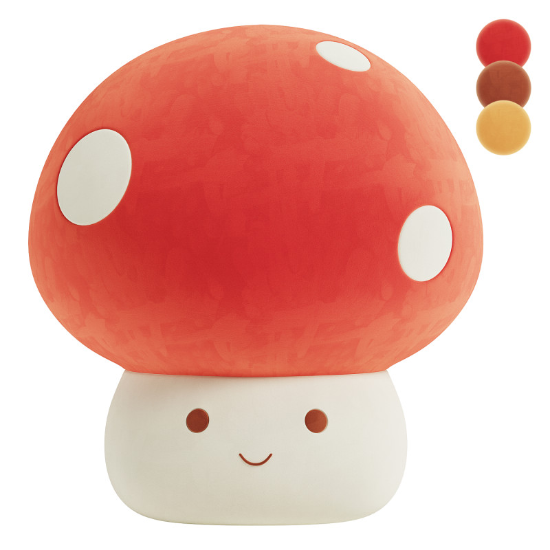 SpottedMushroom Kids Animal Toy 3D Model .c4d .max .obj .3ds .fbx .stl .blend 