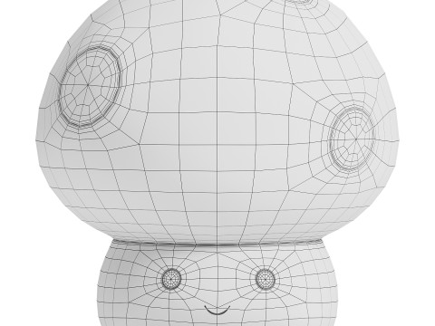 SpottedMushroom Kids Animal Toy 3D Model