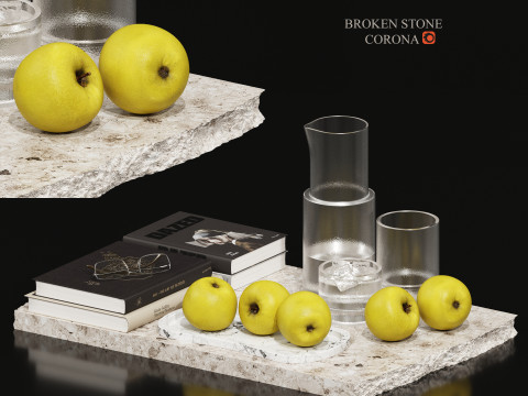 Decorative set-016 3D Model