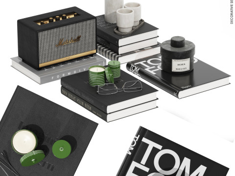Decorative set-10 3D Model