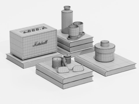 Decorative set-10 3D 模型