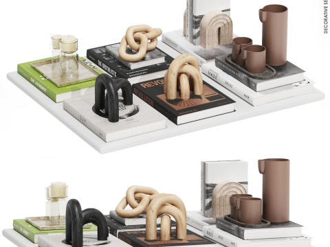 Decorative set 06 3D Model